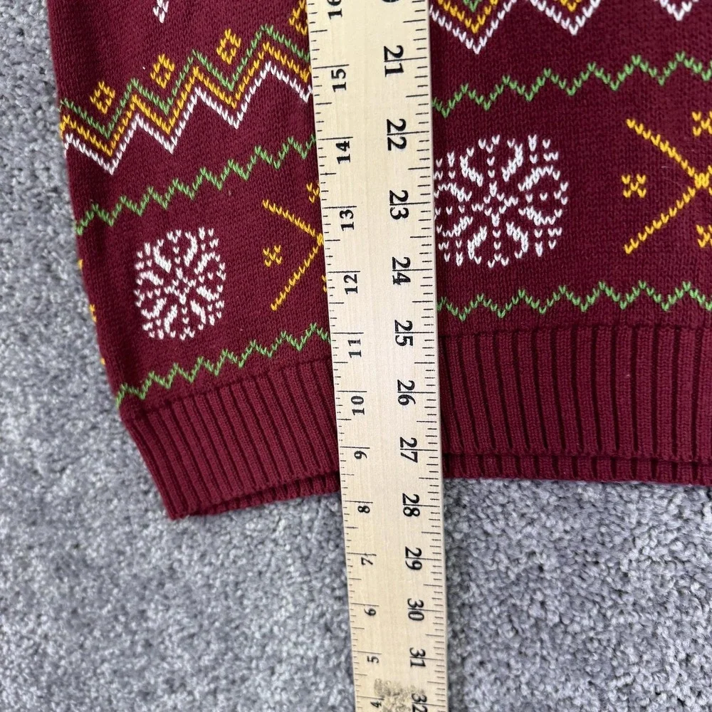 Game Of Thrones Sweater Mens XL Red Tyrion Lannister Ugly Christmas I Drink